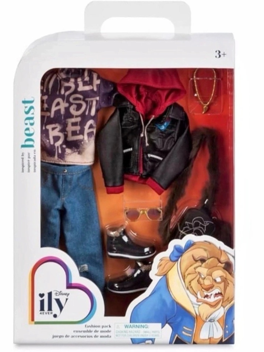 Disney ily 4EVER Fashion Pack inspired by The Beast NWT